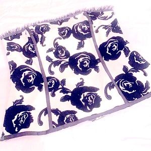 White house black market strapless top